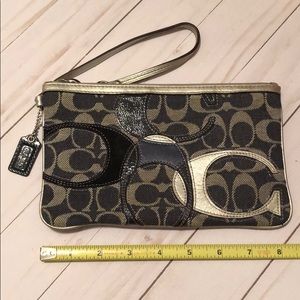 Coach wristlet/clutch